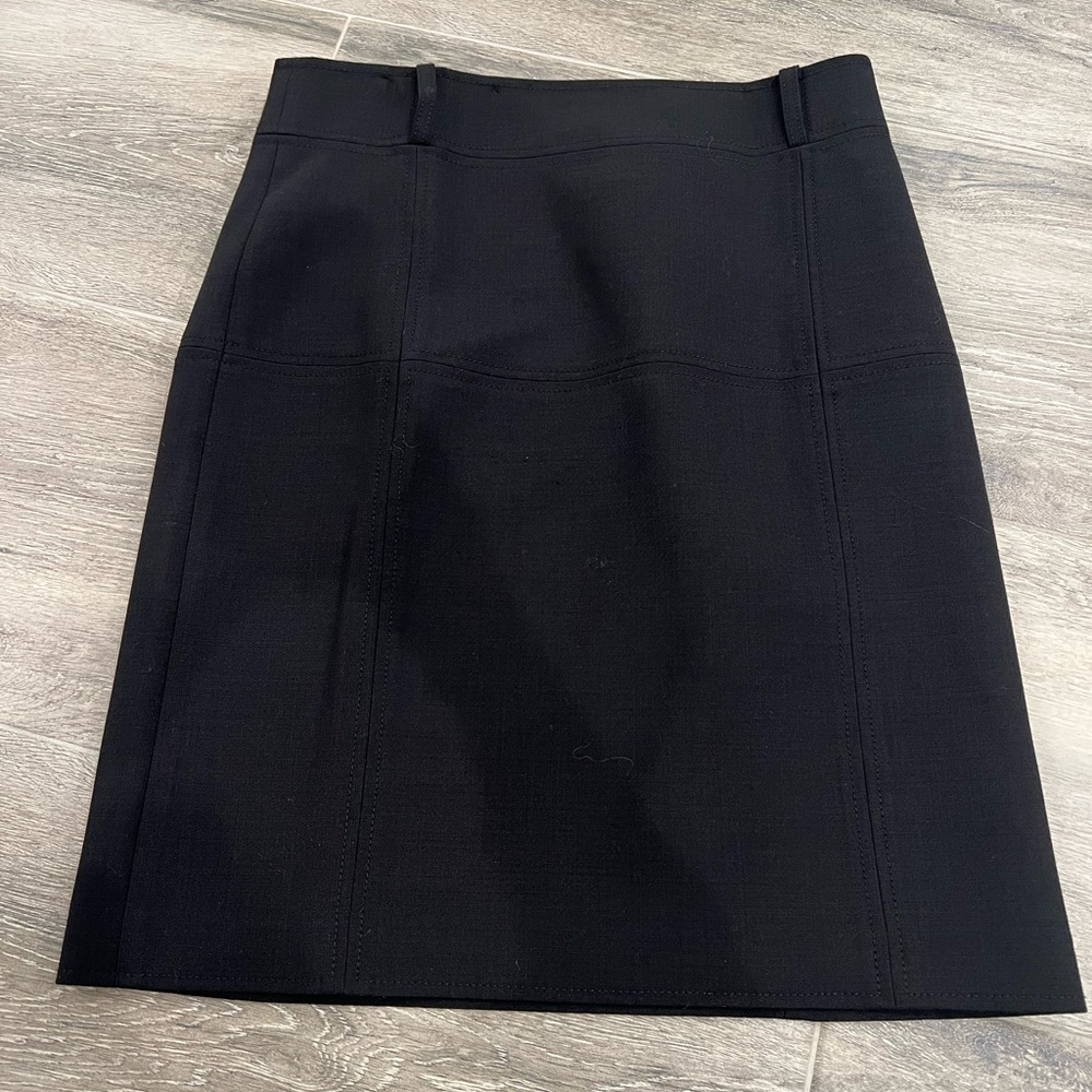 tory birch black skirt